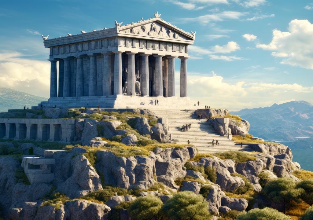 Mausoleo de Halicarnaso, ciudad de Éfeso, actual Turquía Mausoleo de Halicarnaso, ciudad de Éfeso, actual Turquía