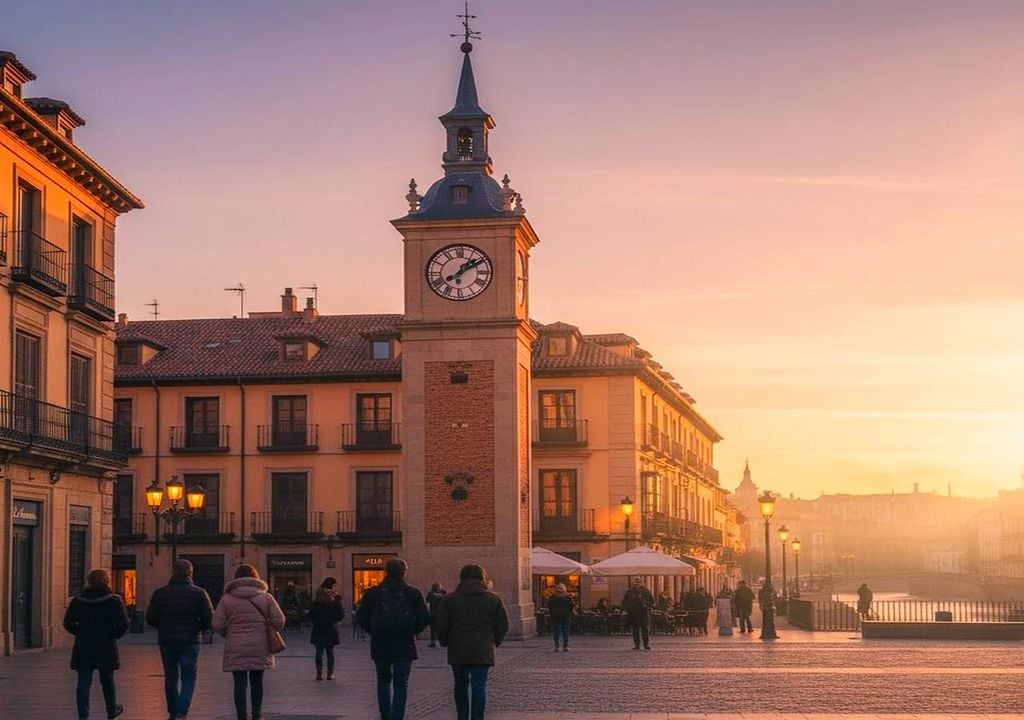 Horario de invierno: amanecer y anochecer Horario de invierno: amanecer y anochecer