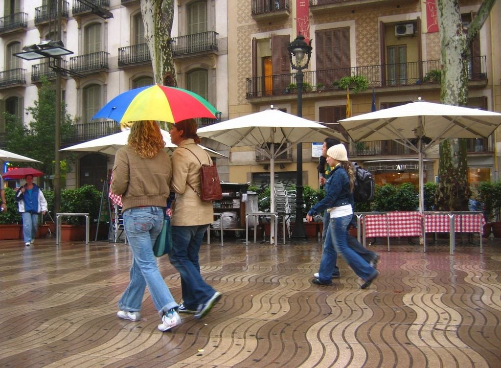 En los próximos días habrá que tener el chubasquero y el paraguas a mano en Barcelona: las lluvias pueden ser muy cuantiosas.