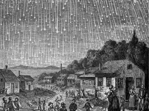 Quand le ciel s’est embrasé en 1833 : 100 000 météores par heure reviennent en novembre