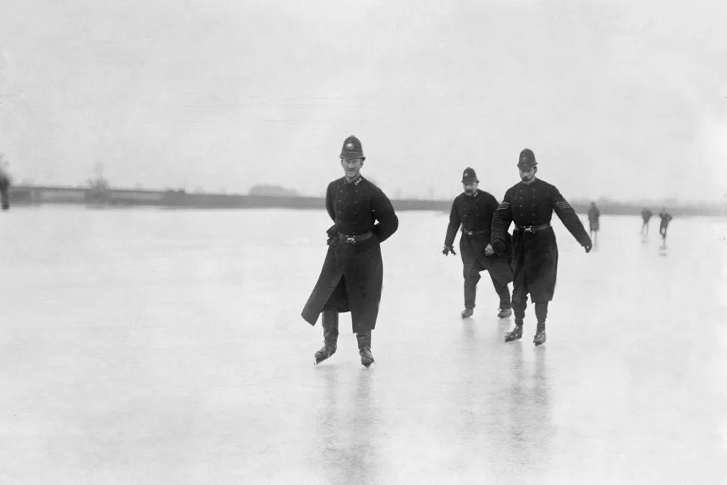Támesis congelado Londres 1900