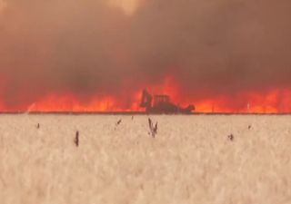 Incendio en Zamora: hombre con quemaduras graves, línea AVE cortada y más