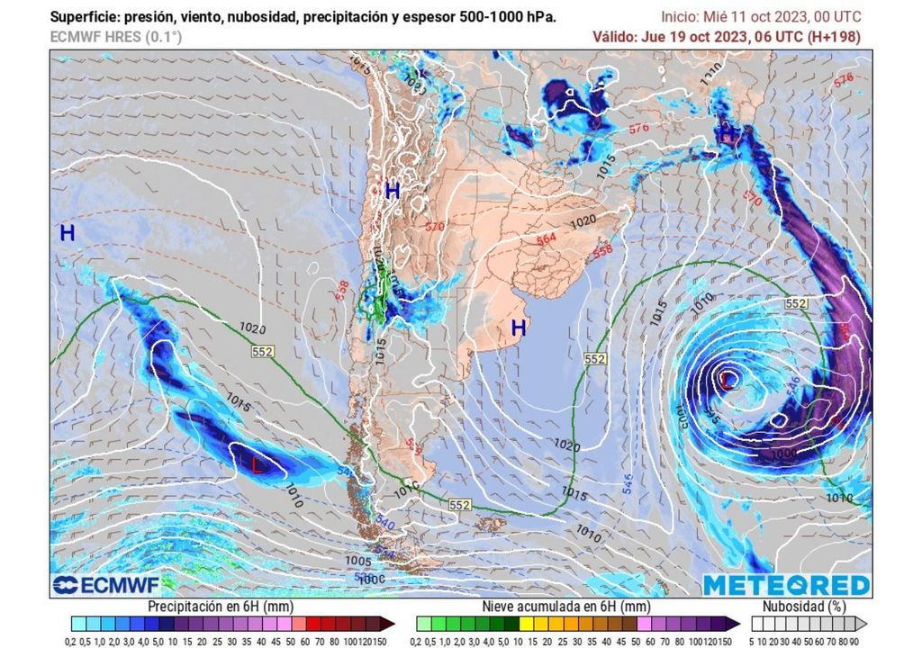 precipitaciones previstas por el modelo ECMWF para la próxima semana precipitaciones previstas por el modelo ECMWF para la próxima semana
