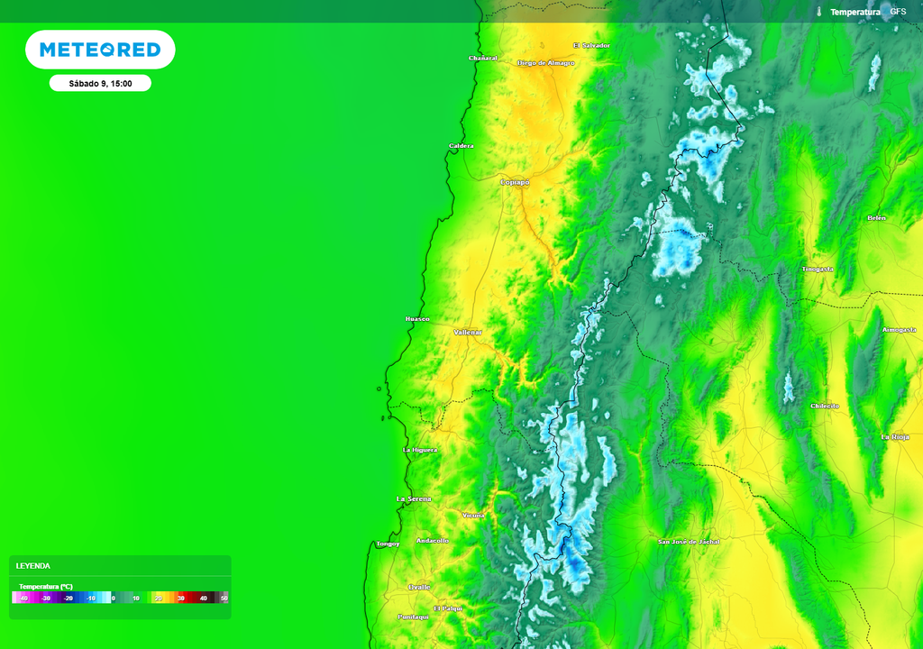 temperaturas previstas