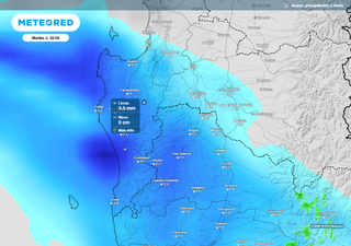  ¿Cuándo regresan las lluvias al Gran Concepción? Hasta 20 mm se esperan en la provincia de Arauco
