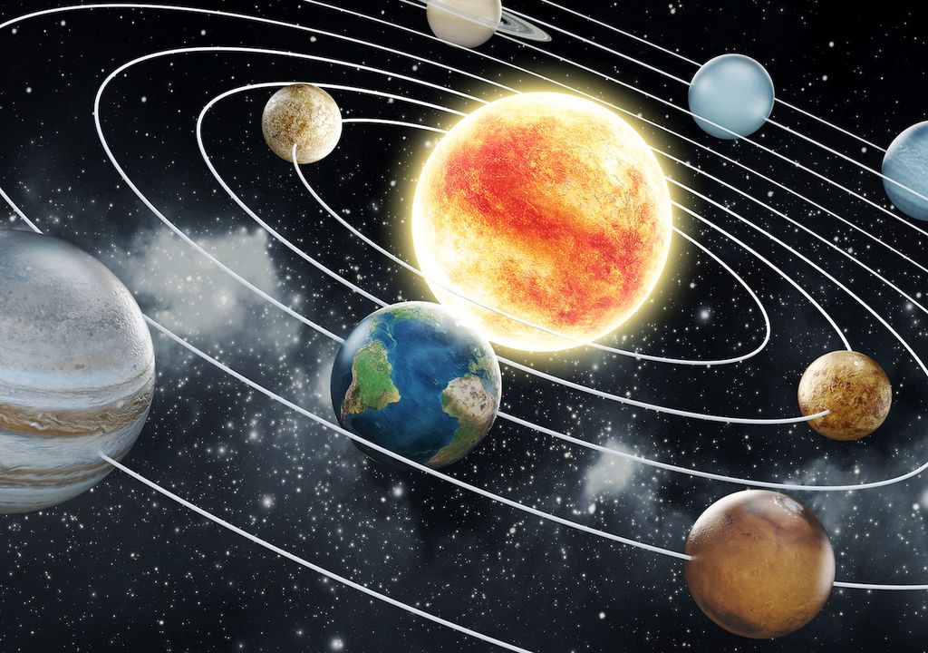 ¿Cuánto duran los días y los años en los planetas del sistema solar?