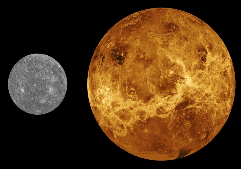 Mercúrio e Vênus