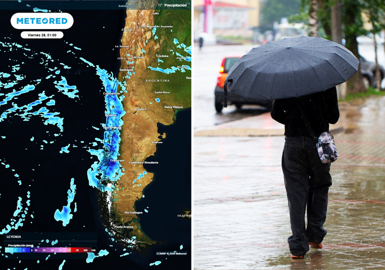&iquest;Cu&aacute;nto llover&aacute; en Chile esta semana? Conoce los acumulados regi&oacute;n por regi&oacute;n para los pr&oacute;ximos d&iacute;as