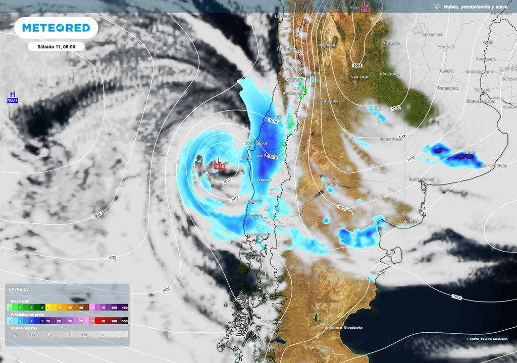 precipitaciones previstas
