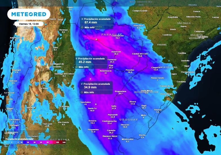 Cuatro d&iacute;as de contrastes: tormentas muy fuertes, nieve en la cordillera, m&aacute;s fr&iacute;o y heladas con la llegada del invierno