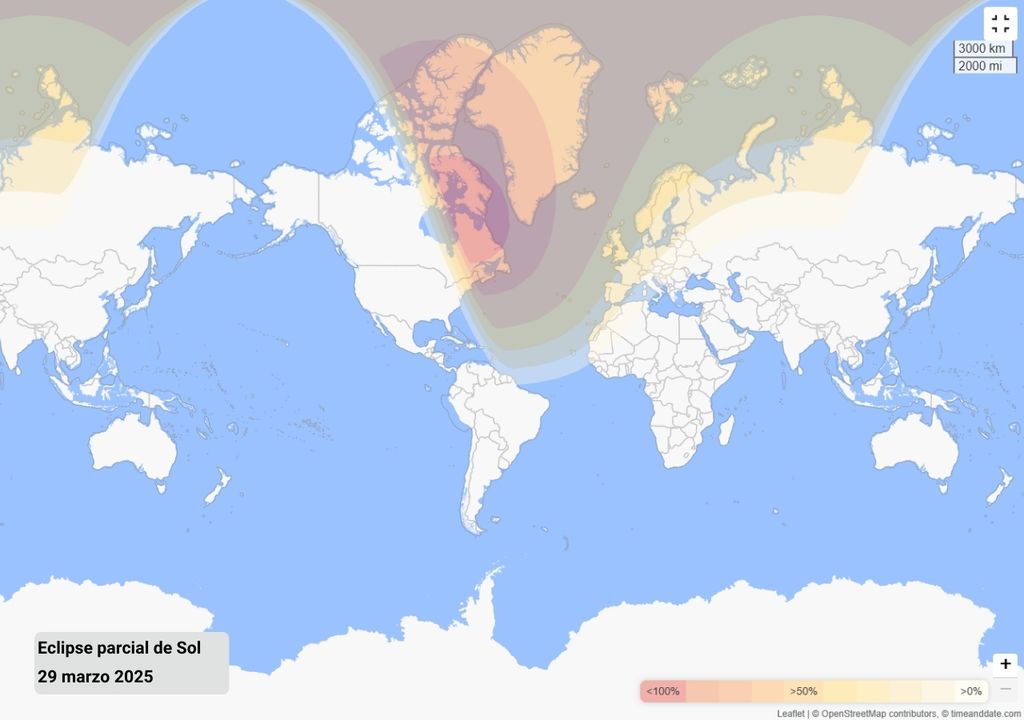 mapa de áreas afectadas por el eclipse solar de marzo 2025 mapa de áreas afectadas por el eclipse solar de marzo 2025