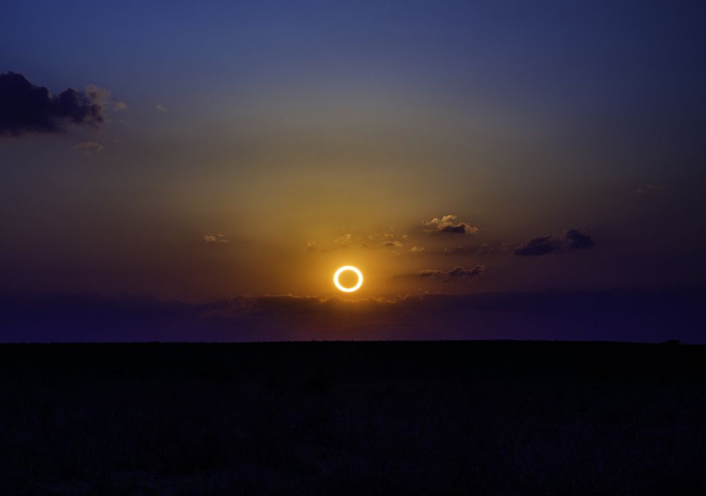 Annular solar eclipse.
