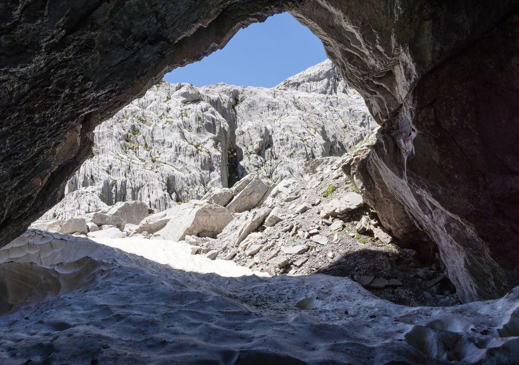 cavernas geladas, Pirineus