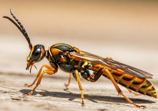 Cuidado: c&oacute;mo diferenciar la avispa chaqueta amarilla de una abeja y qu&eacute; hacer si te pica