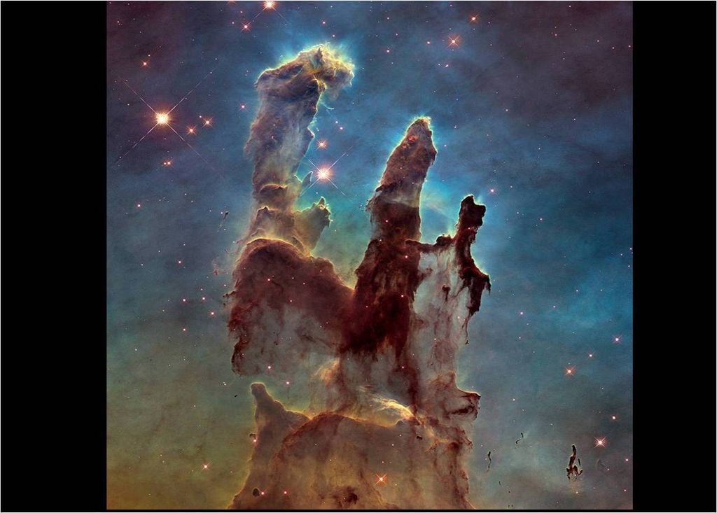 Pilares da Criação, telescópio Hubble