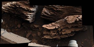 Curiosity captura impresionantes vistas de un paisaje en Marte