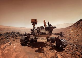 Una flor en Marte, parece un hallazgo alucinante del rover Curiosity