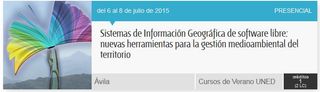 Curso SIG en Ávila