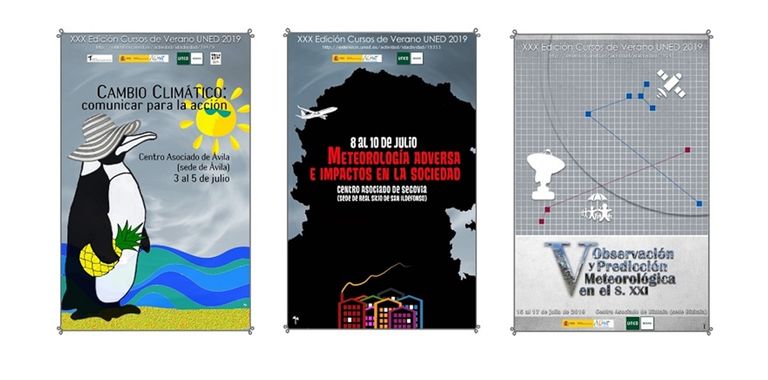 Carteles de los cursos anunciados para el verano 2019 Carteles de los cursos anunciados para el verano 2019