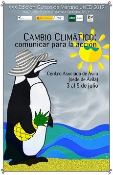 Cartel del curso 'Cambio Climático: comunicar para la acción' Cartel del curso 'Cambio Climático: comunicar para la acción'