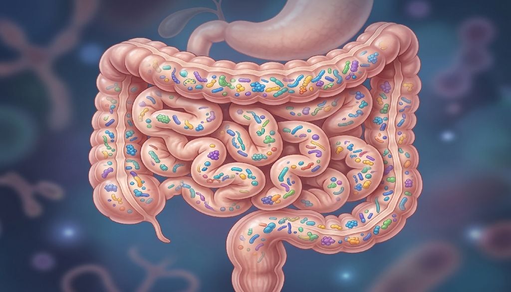 Intestino e bactérias Milhares de microrganismos vivem na boca e no intestino humano, formando ecossistemas que a ciência começa agora a relacionar com o comportamento. Imagem gerada por IA: Adobe Stock