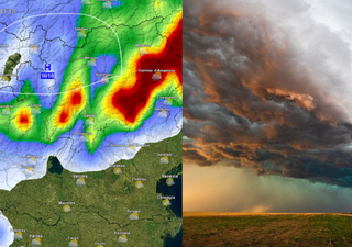 Da domenica la corrente a getto polare si ondulerà con effetti importanti sul meteo in Italia: previsti forti temporali