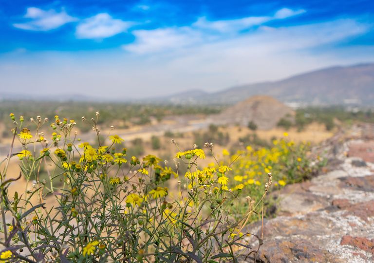 Pirámide del sol, primavera Pirámide del sol, primavera