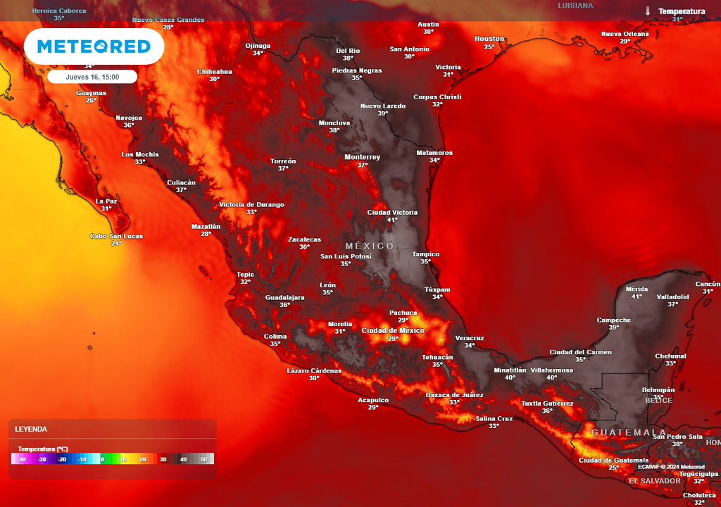 El intenso calor se mantendrá en México El intenso calor se mantendrá en México