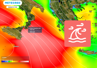 Da luned&igrave; 19 una violenta mareggiata spazzer&agrave; le coste ioniche, attese onde gigantesche prodotte da un fetch di 750 km