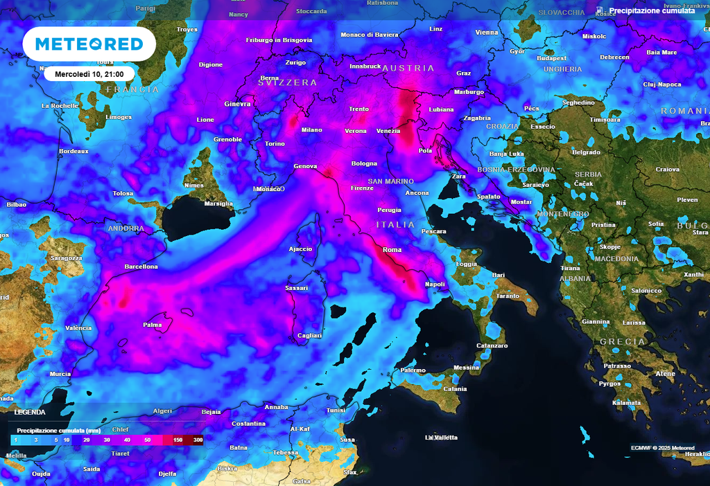 accumuli totali accumuli totali