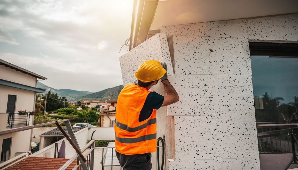 L'installazione di un cappotto termico in una casa è il primo passo: meno sprechi energetici, casa ben isolata, richiedono meno energia sia per il riscaldamento che per il raffrescamento.