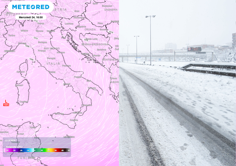 Avviso Meteo: l'aria fredda sta per invadere l'Europa e l'Italia, queste sono le 2 regioni dove sar&agrave; un Bianco Natale