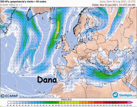 Dana del inicio de verano climatológico y sus fuertes tormentas