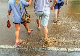 Los diluvios empezarán esta noche y se quedarán hasta el jueves