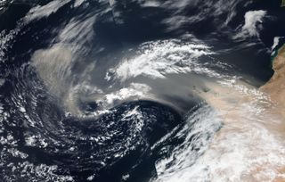 Dana e irrupción subtropical en Canarias: polvo en suspensión a menos