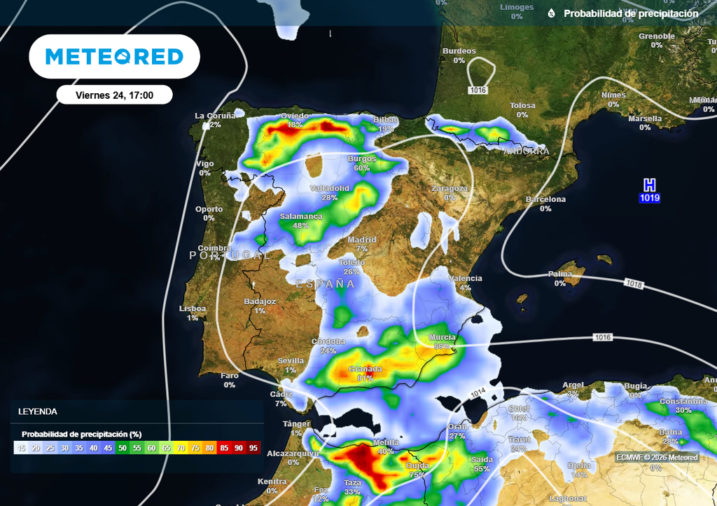 Las tormentas serán extremadamente irregulares, como es habitual en este tipo de situaciones. Algunos de los avisos vigentes podrían elevarse de nivel dependiendo de la evolución del episodio.