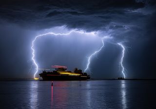 En las próximas horas el mar Balear será un nido de tormentas