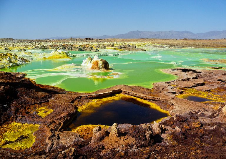 Dallol, desierto de Danakil Dallol, desierto de Danakil