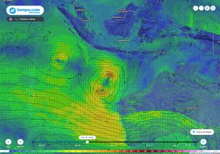 Dança de Tempestades prestes a ocorrer na Austrália