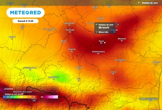 Danger : Météo-France place 2 départements en vigilance orange ! Des rafales de vent à près de 120 km/h attendues !