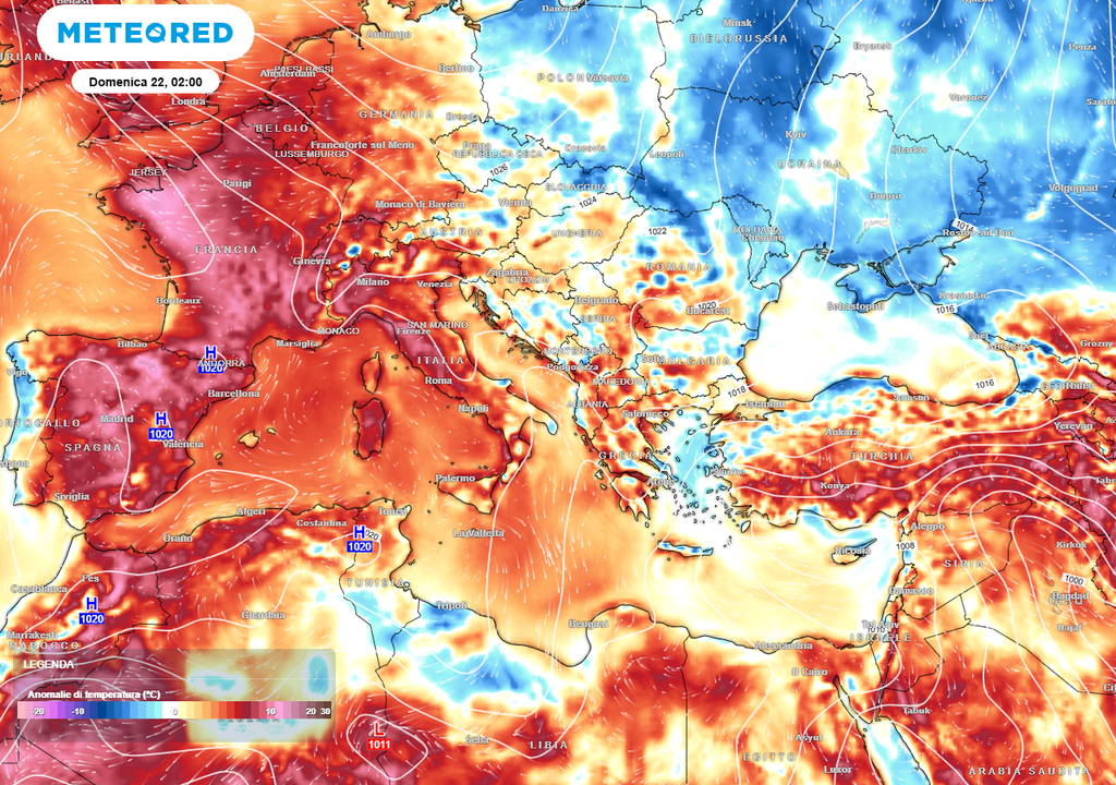 Ondata di calore a fine giugno. Ondata di calore a fine giugno.