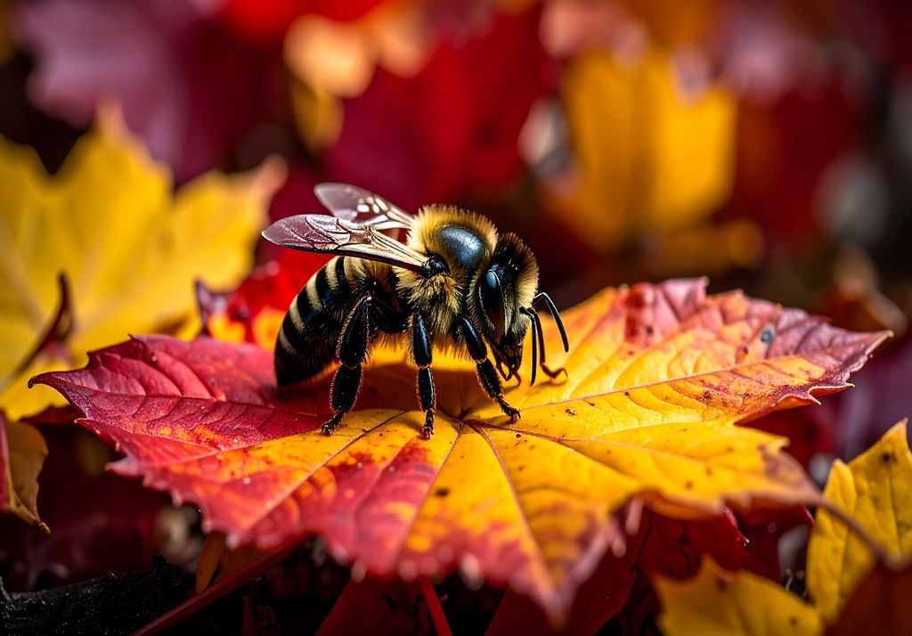 Wenn es kälter wird, summen immer weniger Insekten durch die Luft (Foto: Adobe Stock)