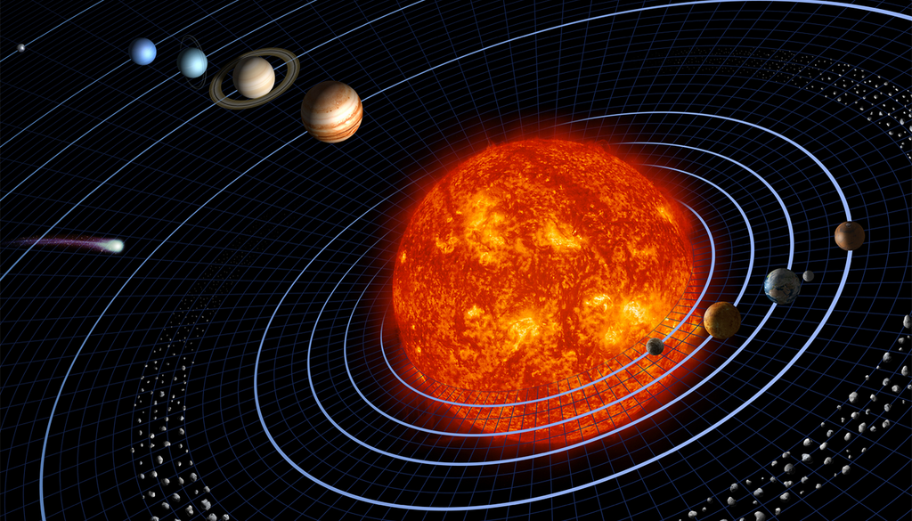 Das äußere Sonnensystem könnte bereits in drei Milliarden Jahren zerstört werden, sagen Astronomen. Das äußere Sonnensystem könnte bereits in drei Milliarden Jahren zerstört werden, sagen Astronomen. Bild: Harman Smith, Laura Generosa (nee Berwin)/NASA/JPL