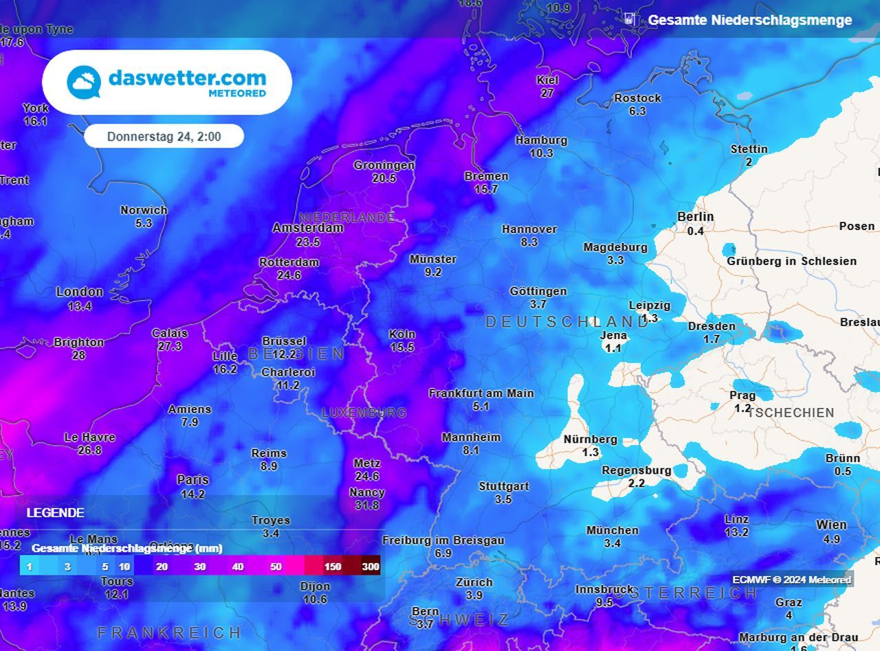 wie wird das wetter am wochenende in hamburg