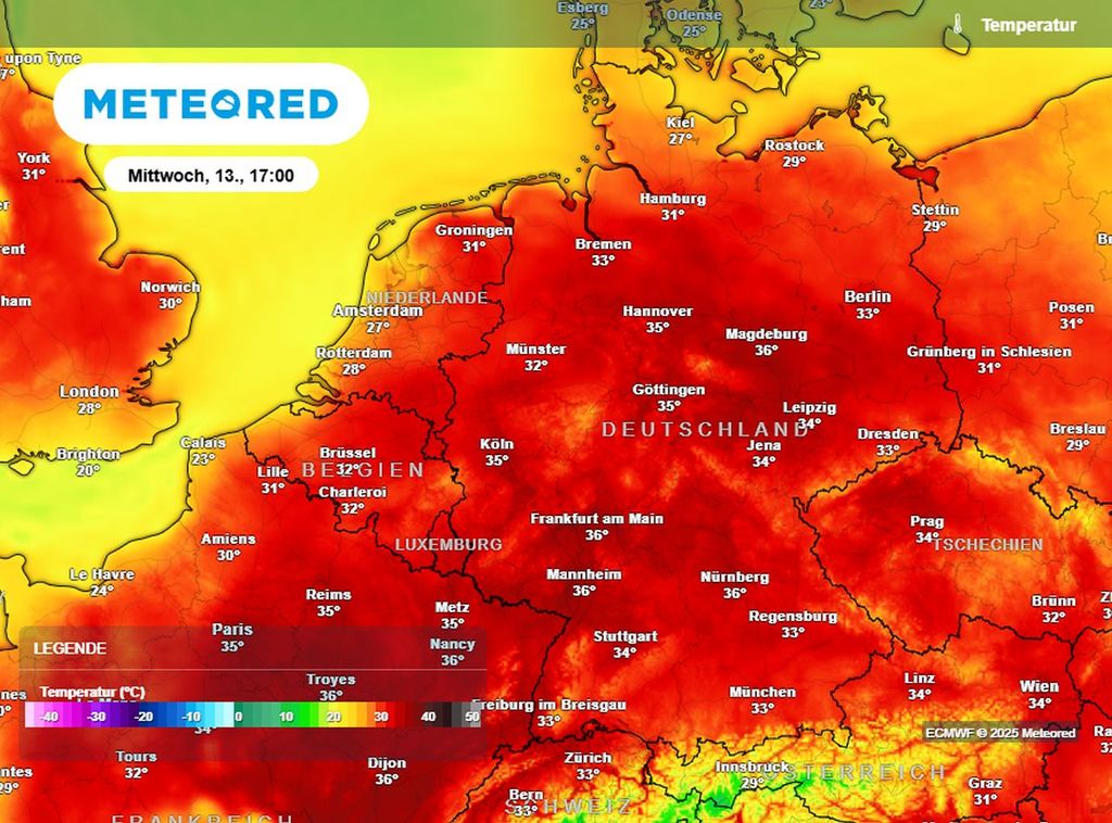 hitzewelle, heftig, wetter