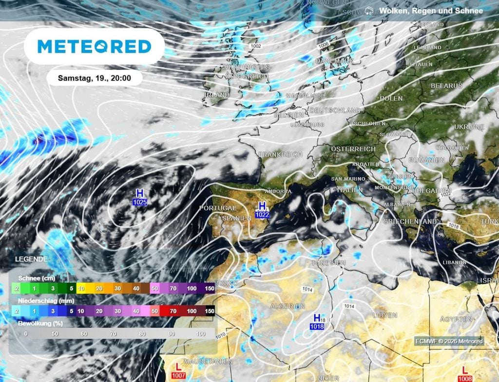 blocking, atlantik, wetter Hoher Luftdruck block sämtliche Tiefausläufer vom Atlantik ab. So kann das mit dem großen Regen nichts werden.
