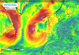 Já há data para a próxima grande depressão atlântica: 2000 quilómetros de diâmetro e frentes a afetar Portugal