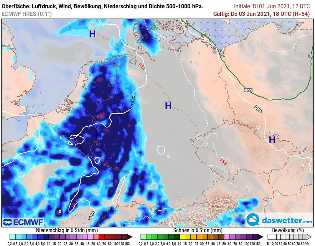 Unwetterlage Unwetterlage
