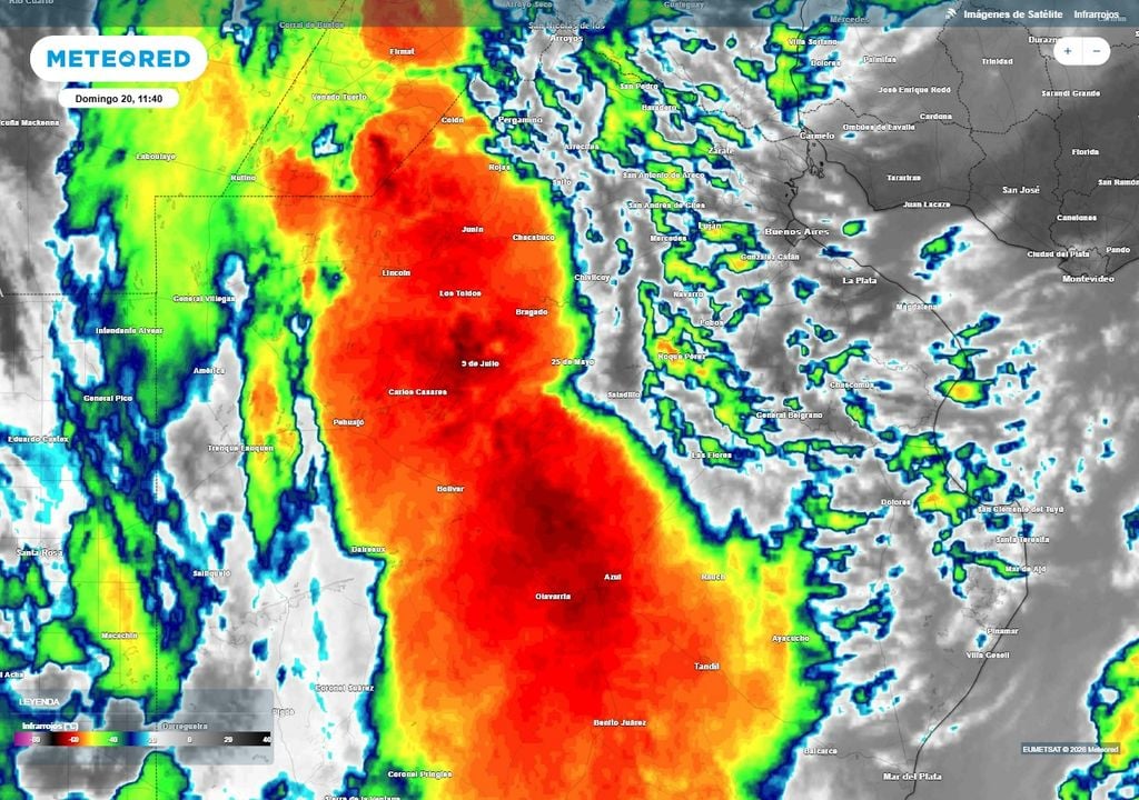 Pronóstico AMBA tormentas alerta Llegan las tormentas este domingo al AMBA y cambiará radicalmente el tiempo.
