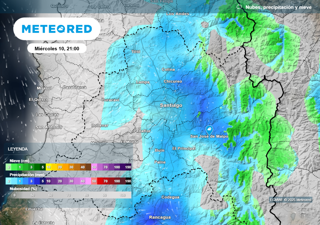 ECMWF precipitación